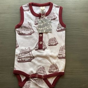 Kate Quinn, 6-12m, Henley tank bodysuit, NWT